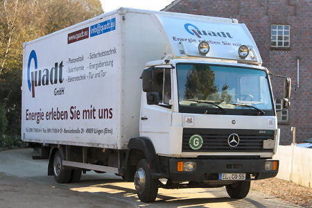 LKW im Ausgangszustand