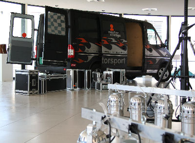 Sprinter im Showroom