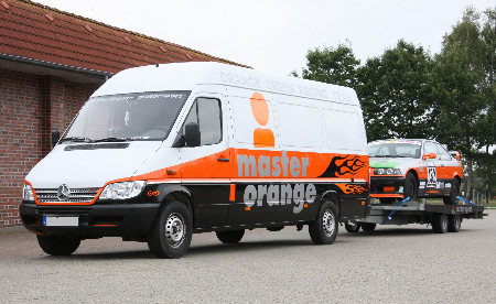 Sprinter bei der ersten Fahrt