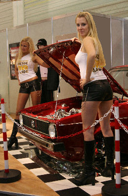 Essen Motorshow Messe-Girl