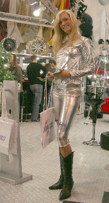Essen Motorshow Messe-Girl
