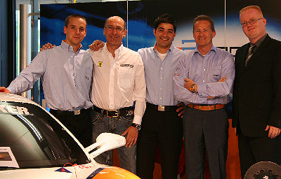 Thomas beim G2 Racing Team