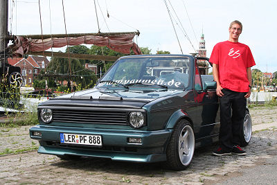 Pascal und sein Aigner-Golf