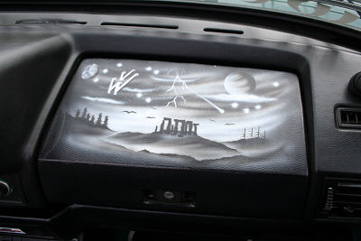 Airbrush Handschuhfach